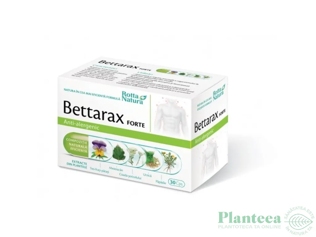 Bettarax antialergic forte 30cps - ROTTA NATURA