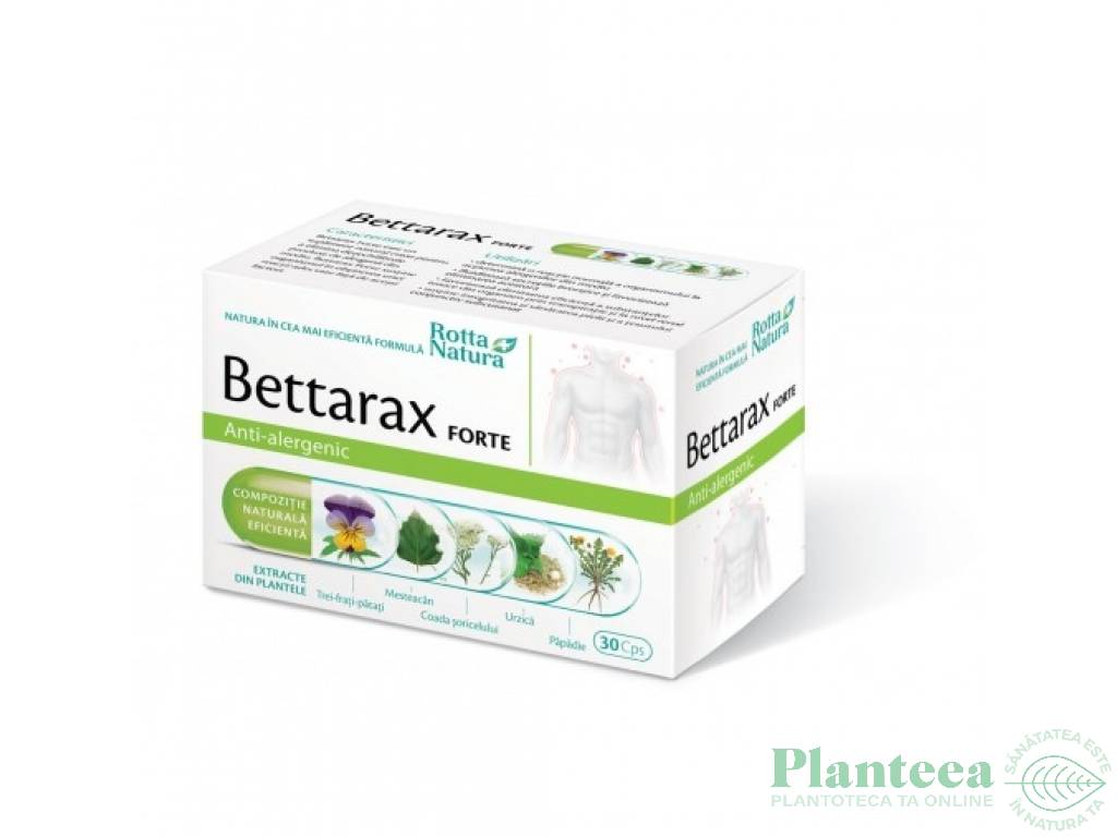 Bettarax antialergic forte 30cps - ROTTA NATURA