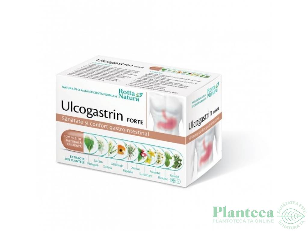 Ulcogastrin forte 30cps - ROTTA NATURA