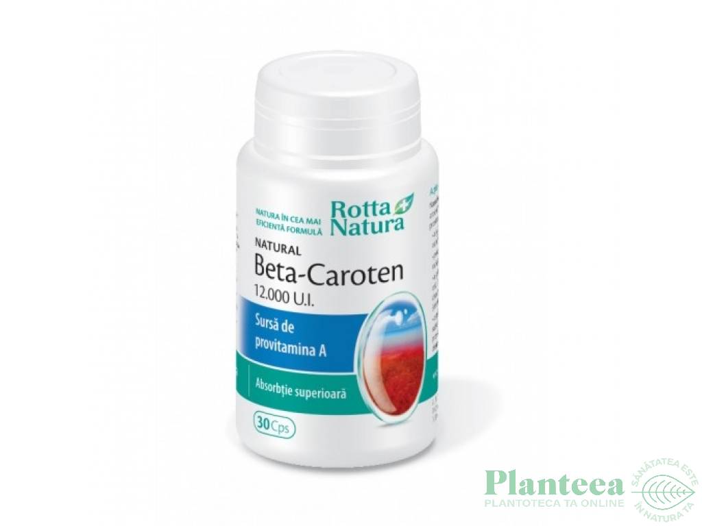 Beta caroten natural 30cps - ROTTA NATURA