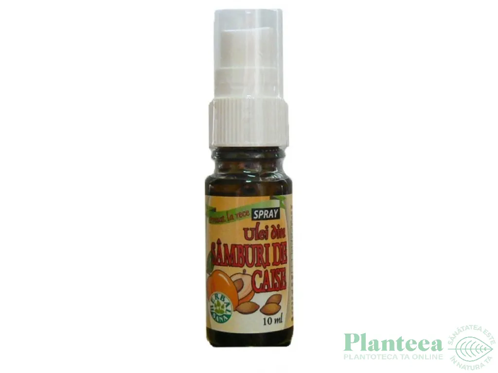 Ulei samburi caise spray 10ml - HERBAL SANA