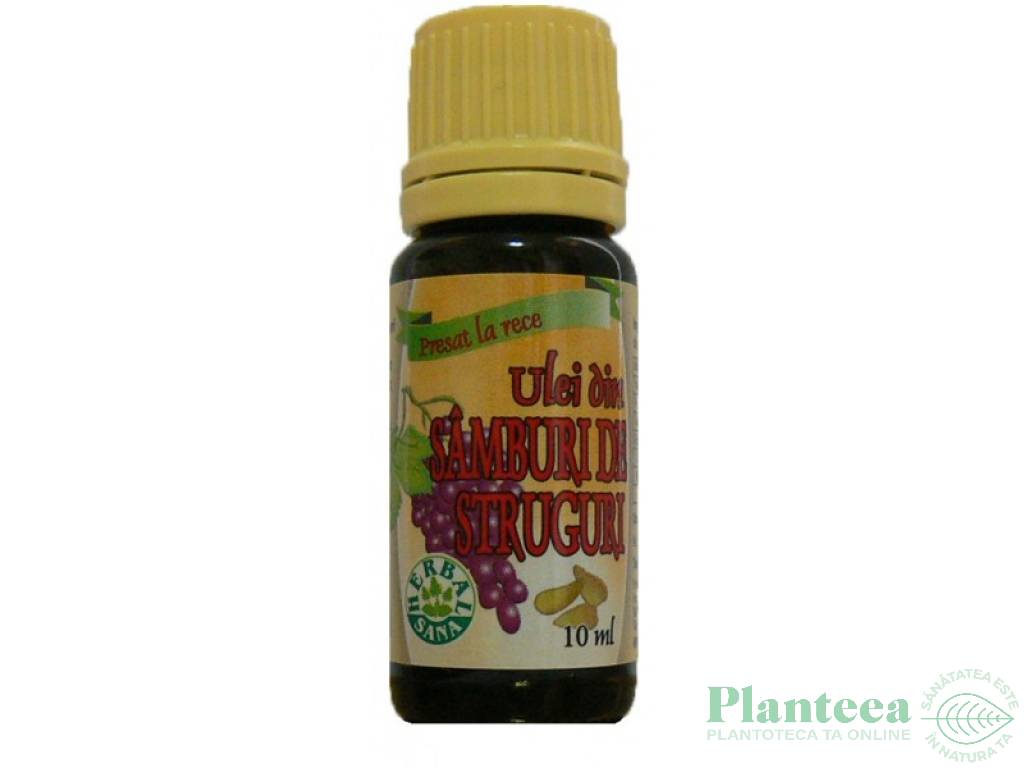 Ulei samburi struguri 10ml - HERBAL SANA