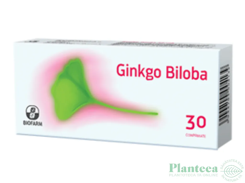 Ginkgo biloba 40mg 30cp - BIOFARM