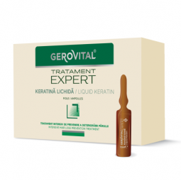 Fiole par cheratina lichida 10x10ml - GEROVITAL TRATAMENT EXPERT