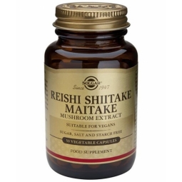 Reishi shiitake maitake 50cps - SOLGAR