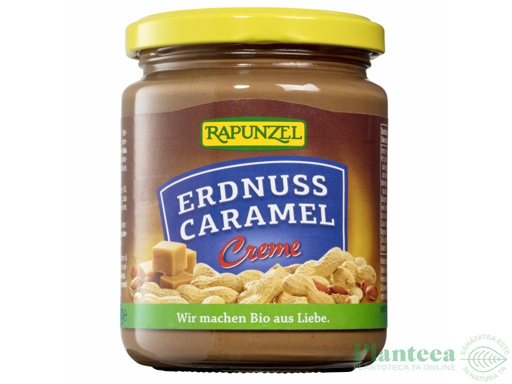 Crema desert arahide caramel eco 250g - RAPUNZEL