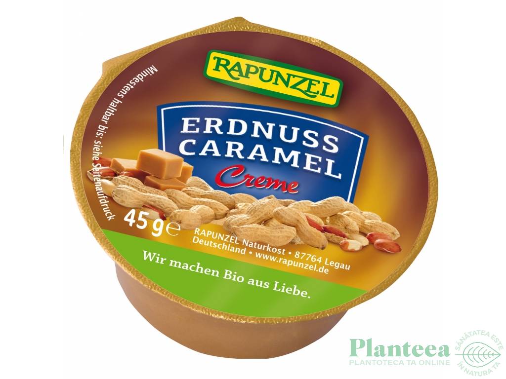 Crema desert arahide caramel eco 45g - RAPUNZEL