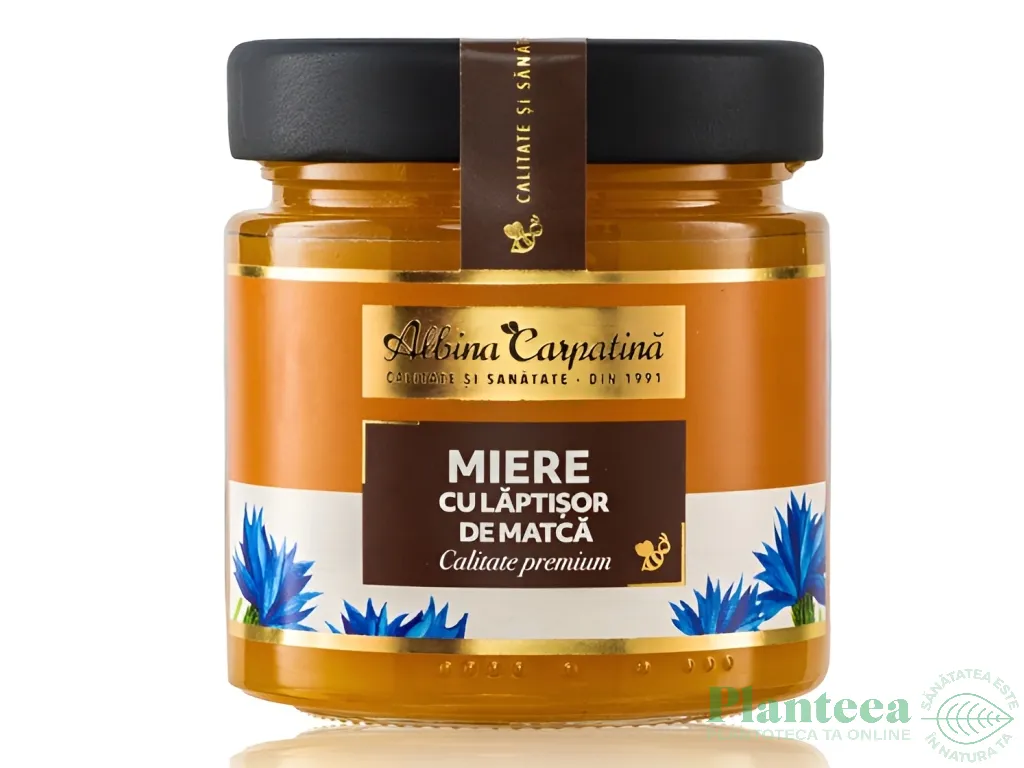 Miere cu laptisor matca 270g - ALBINA CARPATINA