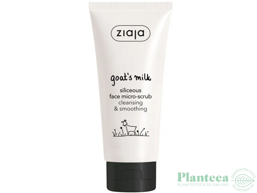 MicroScrub curatare netezire siliciu Lapte Capra 75ml - ZIAJA