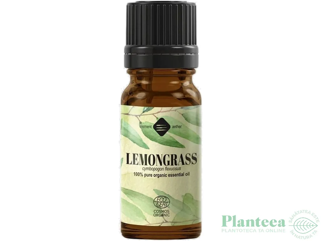 Ulei esential lemongrass 10ml - ELLEMENTAL