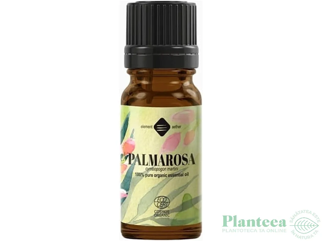 Ulei esential palmarosa bio 10ml - ELLEMENTAL