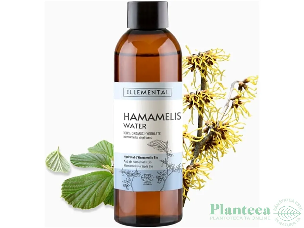 Apa florala hamamelis bio 100ml - ELLEMENTAL