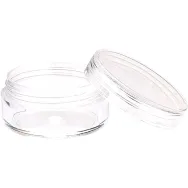 Borcanel plastic transparent San cu capac 10ml - ELLEMENTAL