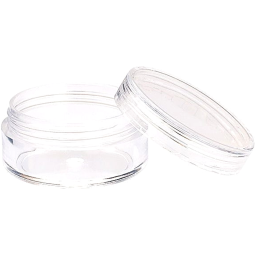 Borcanel plastic transparent San cu capac 10ml - ELLEMENTAL