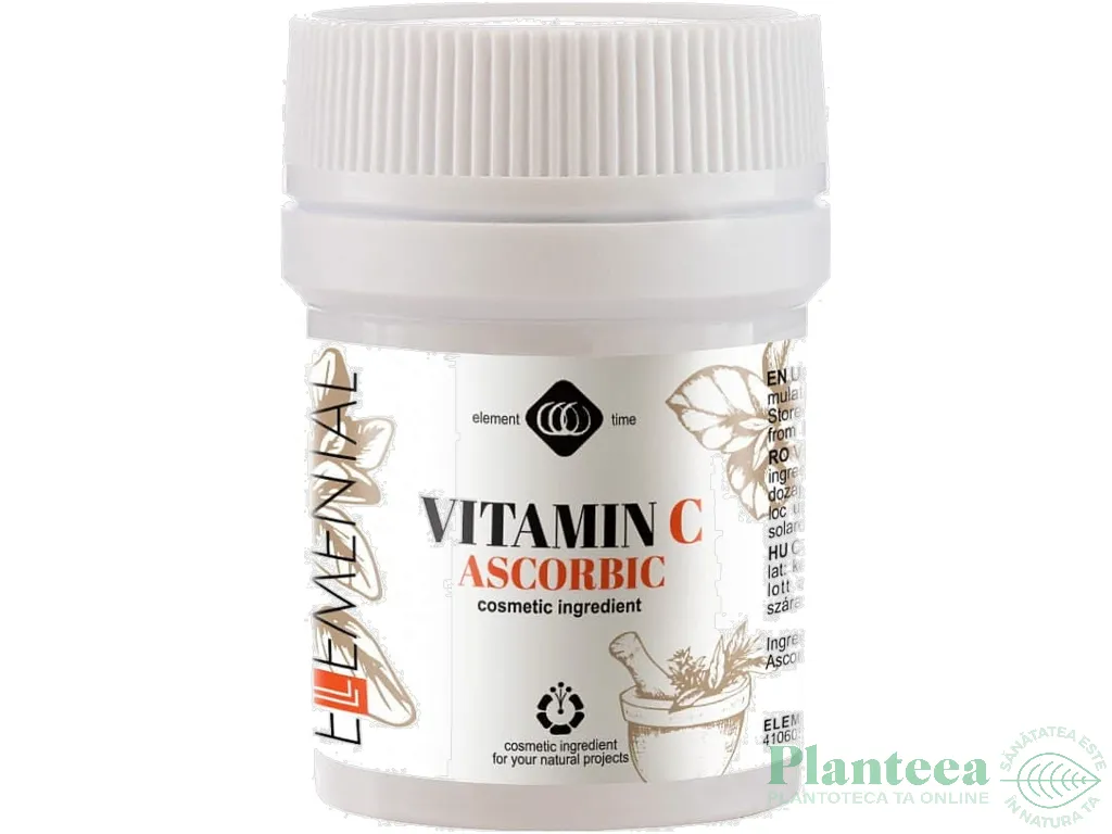 Vitamina C [acid ascorbic] uz cosmetic 25g - ELLEMENTAL