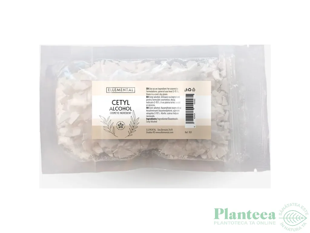 Cetyl Alcohol 100g - ELLEMENTAL