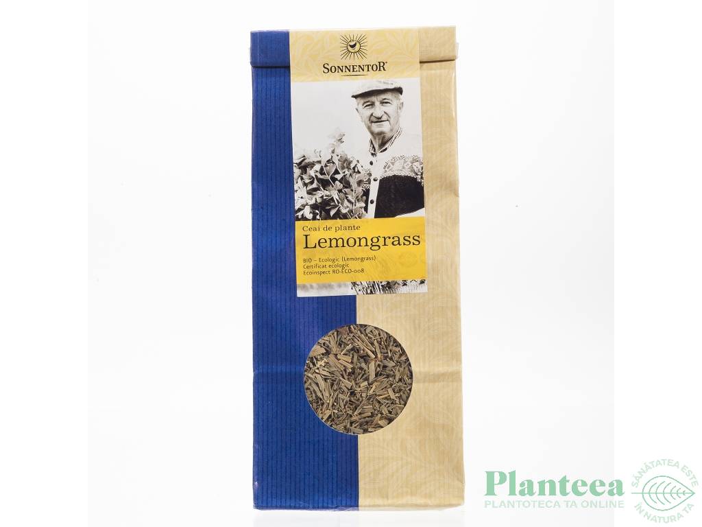 Ceai lemongrass eco 80g - SONNENTOR