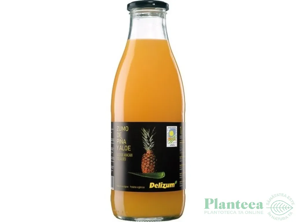 Suc ananas aloe vera eco 750ml - DELIZUM