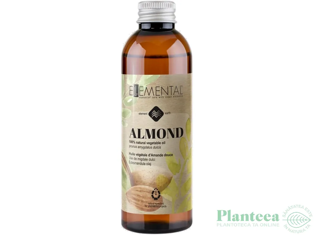Ulei migdale dulci 100ml - ELLEMENTAL