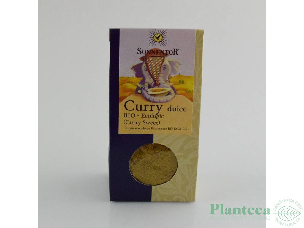 Condimente curry dulce eco 35g - SONNENTOR