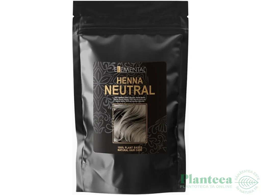 Henna neutru pudra 100g - ELLEMENTAL