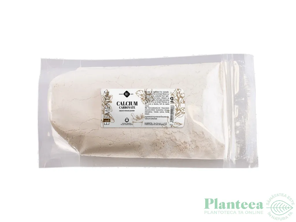 Carbonat calciu pudra 100g - ELLEMENTAL