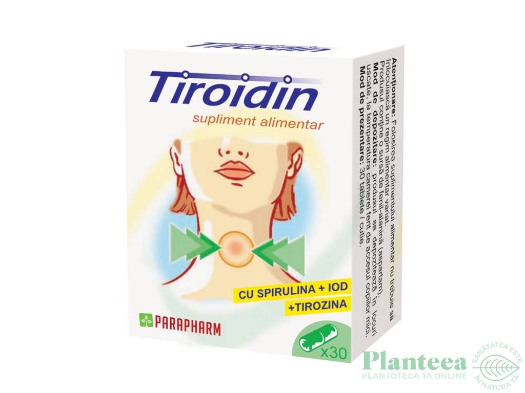 Tiroidin 30cps - PARAPHARM