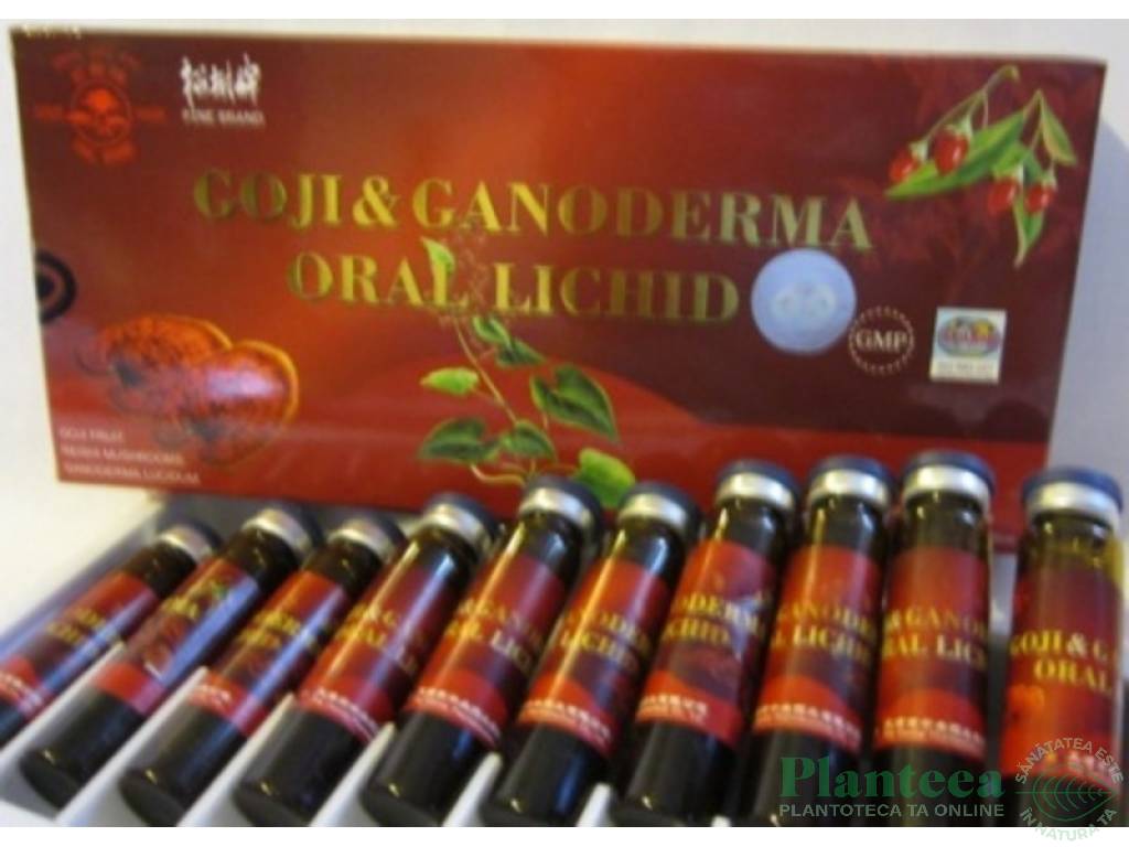 Goji ganoderma 10fl - PINE BRAND