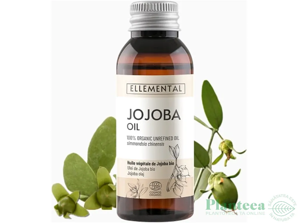 Ulei jojoba virgin bio 50ml - ELLEMENTAL