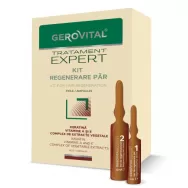 Kit Regenerare par fiole 10x5ml 10x10ml - GEROVITAL TRATAMENT EXPERT