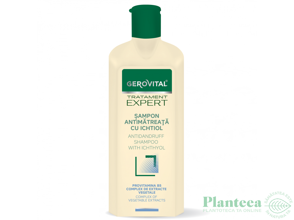 Sampon antimatreata ichtiol 250ml - GEROVITAL TRATAMENT EXPERT