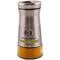 Condiment turmeric macinat solnita reutilizabila 50g - SOLARIS