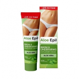 Crema depilatoare aloe vera 125ml - ELFA PHARM