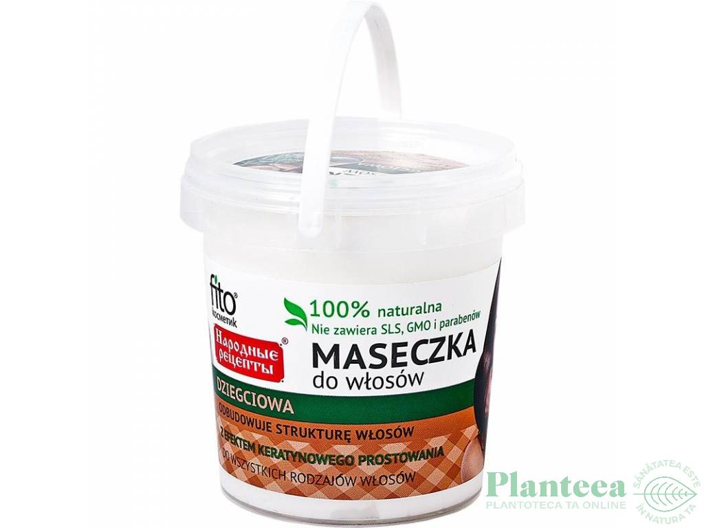 Masca par regenerare gudron mesteacan pin 155ml - FITOKOSMETIK