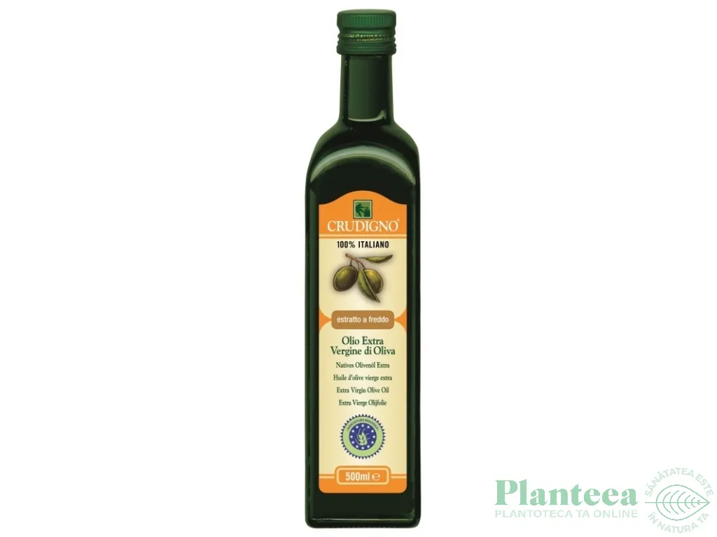 Ulei masline extravirgin italian eco 500ml - CRUDIGNO