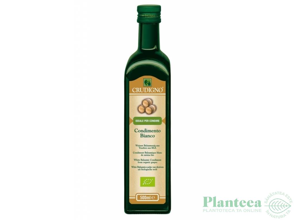 Otet balsamic alb eco 500ml - CRUDIGNO