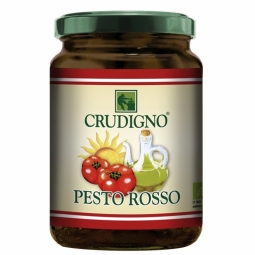 Pesto rosu eco 130g - CRUDIGNO