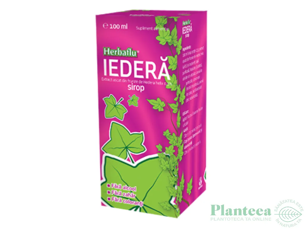 Sirop iedera 100ml - HERBAFLU