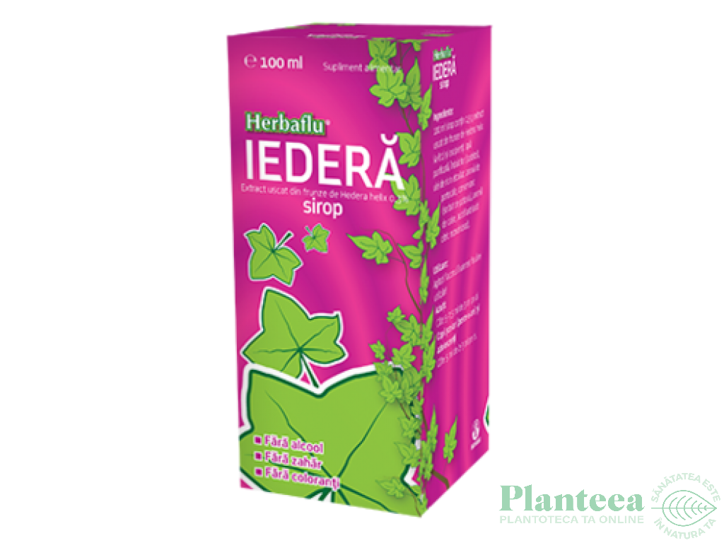 Sirop iedera 100ml - HERBAFLU