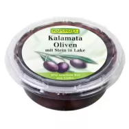 Masline kalamata cu samburi saramura eco 220g - RAPUNZEL