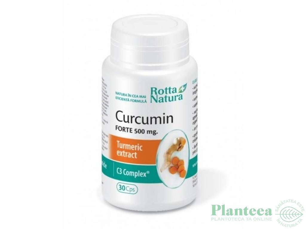 Curcumin forte 500mg 30cps - ROTTA NATURA