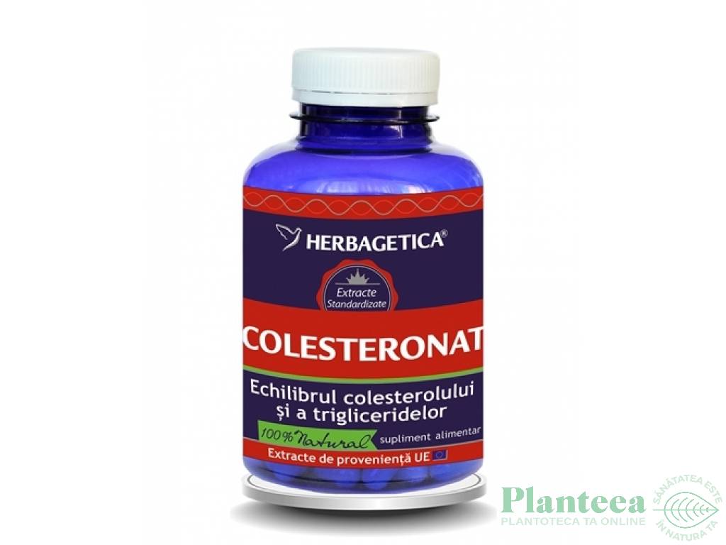 Colesteronat 120cps - HERBAGETICA