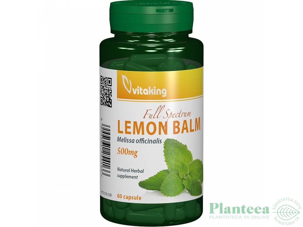 Roinita [lemon balm] 500mg 60cps - VITAKING