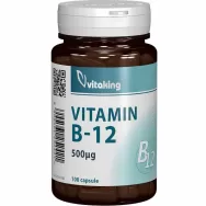Vitamina B12 500mcg 100cp - VITAKING