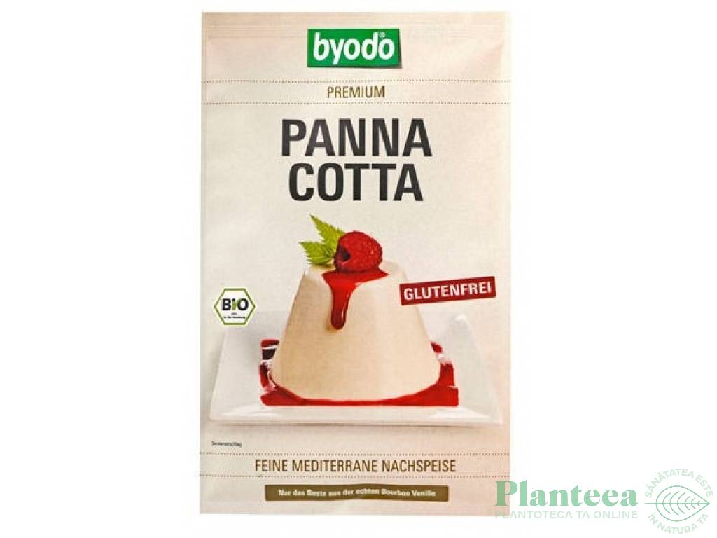 Premix panna cotta fara gluten eco 39g - BYODO