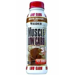 Shake muscle low carb ciocolata 500ml - WEIDER