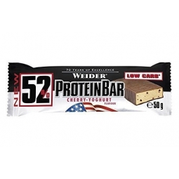 Baton proteic 52% ProteinBar cirese iaurt 50g - WEIDER