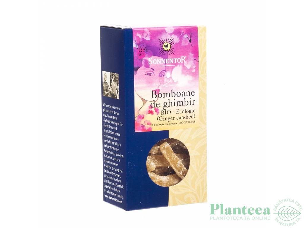 Bomboane ghimbir eco 75g - SONNENTOR