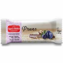 Baton ciocolata prune fara gluten eco 82g - LEYA OATIES