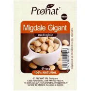 Migdale gigant prajite eco 100g - PRONAT